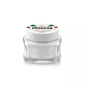 PRORASO Крем до бритья для чувствительной кожи с зеленым чаем и овсом 100