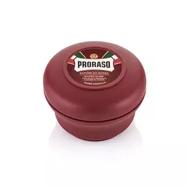 PRORASO Мыло для бритья питательное с маслом сандала и маслом ши 150.0