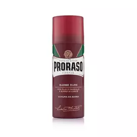 PRORASO Пена для бритья питательная с маслом сандала и маслом ши 50.0