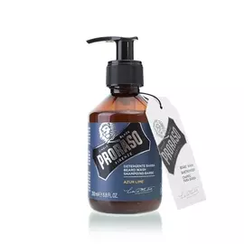 PRORASO Шампунь для бороды AZUR LIME 200.0