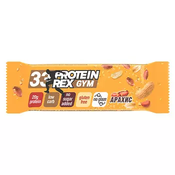 PROTEIN REX Батончик с высоким содержанием протеина "Арахис"