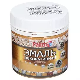 Эмаль Palizh, Перламутр № 96, акриловая, глянцевая, античное золото, 150 мл
