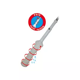 поломой ROZENBAL 114см насадка МОП микрофибра с отжимом, фиксатором