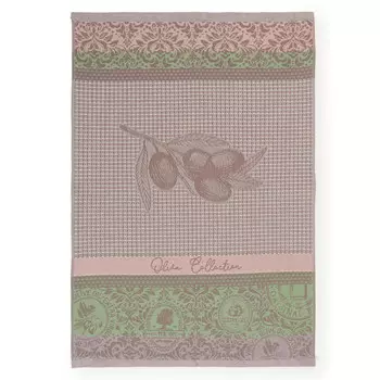 полотенце кухонное ваф. CLEANELLY Олив лэнд 50х70см пестротканое, арт.ПЦ560-4527