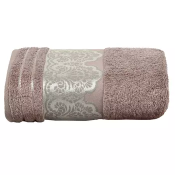 полотенце махр. CLEANELLY Сальвьетта 50х90см коричневое, арт.ПЦ26-3025,цв455