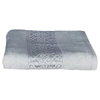 полотенце махр. TAC Bambu Jacquard 50х90см серое, арт.7124-42023