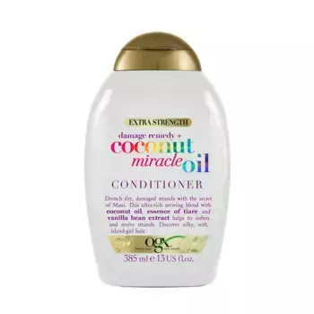 OGX Кондиционер восстанавливающий для волос с кокосовым маслом / Extra Strength Damage Remedy+ Coconut Miracle Oil 385 мл