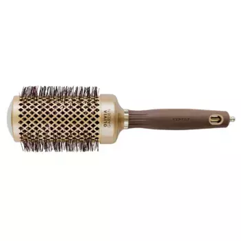 OLIVIA GARDEN Термобрашинг OG Expert Blowout Shine Wavy Bristles Gold&Brown 55 мм