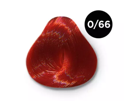 OLLIN PROFESSIONAL 0/66 краска для волос, корректор красный / OLLIN COLOR 100 мл