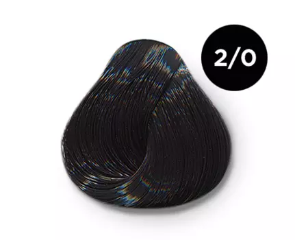 OLLIN PROFESSIONAL 2/0 краска для волос, черный / OLLIN COLOR 100 мл
