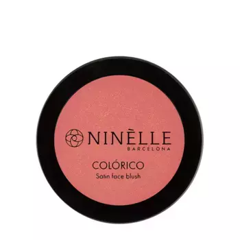 NINELLE Румяна сатиновые для лица, №407 золотисто-розовый / COLORICO 2,5 гр