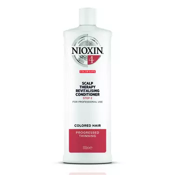 NIOXIN Кондиционер увлажняющий для химически обработанных, заметно редеющих волос, Система 4, 1000 мл