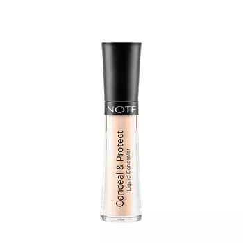 NOTE Консилер жидкий маскирующий защитный 04 / CONCEAL & PROTECT LIQUID CONCEALER 4,5 мл