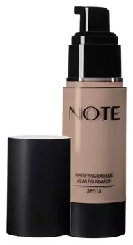 NOTE COSMETICS Основа тональная стойкая с матирующим эффектом 104 / MATTIFYING EXTREME WEAR FOUNDATION PUMP SPF15 35 мл