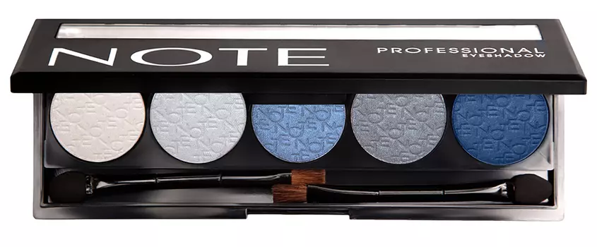 NOTE COSMETICS Тени для век, профессиональная палетка 101 / PROFESSIONAL EYESHADOW 5*2 г