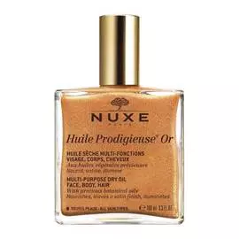 NUXE Масло сухое мерцающее для лица, тела и волос / HUILE PRODIGIEUSE OR 100 мл