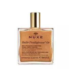 NUXE Масло сухое мерцающее для лица, тела и волос / HUILE PRODIGIEUSE OR 50 мл