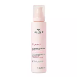 NUXE Молочко для снятия макияжа для лица и кожи вокруг глаз / VERY ROSE 200 мл
