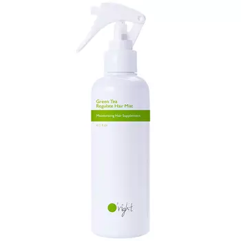 O'RIGHT Спрей для окрашенных, поврежденных и сухих волос Зеленый чай / Green Tea Regulate Hair Mist 180 мл