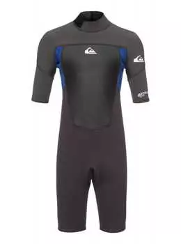 Детский Гидрокостюм С Коротким Рукавом И Молнией На спине Quiksilver 2/2Mm Prologue