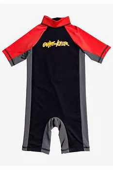 Детский Рашгард С Коротким Рукавом Quiksilver Spring Upf 50