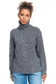 Джемпер С Воротником Roxy Breeze Of Water Anthracite