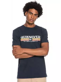 Футболка Quiksilver Lined Up Navy Blazer