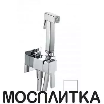Гигиенический душ со смесителем Webert Pegaso PE870303740, белый