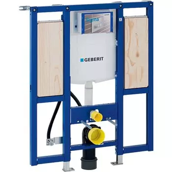 Инсталляция для подвесного унитаза Geberit Duofix 111.375.00.5, с местами поручней и опор для лиц с ограниченными возможностями