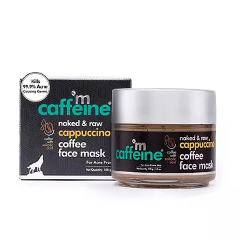 mCAFFEINE Маска для лица Кофе Капучино с салициловой кислотой для проблемной кожи 100