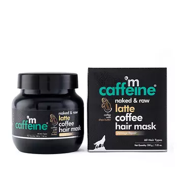 mCAFFEINE Маска для волос Кофе Латте с маслом ши для восстановления волос 200