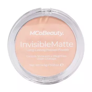MCOBEAUTY Пудра для лица матовая пресованная Invisible Matte Long Lasting Pressed Powder