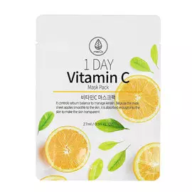 MED B Маска для лица 1 DAY с витамином C для сияния кожи 27.0