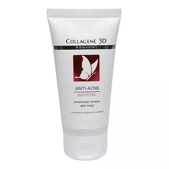 Medical Collagene 3D Очищающий энзимный пилинг для проблемной кожи с акне ANTI-ACNE