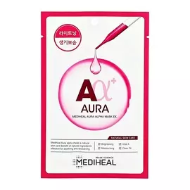 MEDIHEAL Маска для лица ALPHA c витамином А и экстрактом жемчуга для сияния кожи 23.0