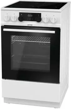 Плита электрическая Gorenje ECS5350WA белый/черный