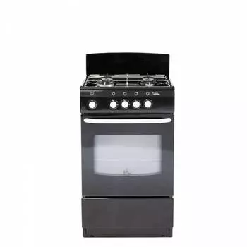Плита газовая De Luxe 5040.38г черный (5040.38г черн.)