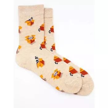 Носки Krumpy Socks Котик в коробке, 35-40