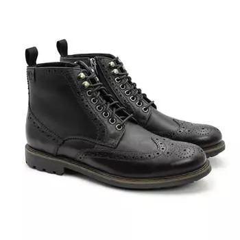 Мужские высокие ботинки Clarks (Bowzer Hi 26162762), черные