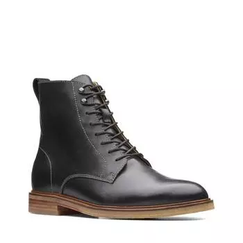 Мужские высокие ботинки Clarks(Clarkdale Rich 26136265), черные