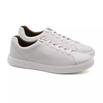 Мужские кеды Clarks(Un Costa Lace 26140164), белые