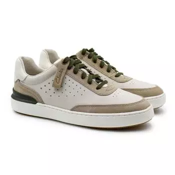Мужские кеды Clarks (CourtLite Tor 26165629), белые