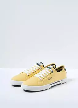 Мужские кеды Pepe Jeans London (BRADY MEN BASIC s_PMS30816), желтые