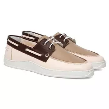 Мужские мокасины Clarks, бежевые