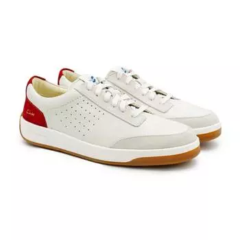 Мужские кеды Clarks(Hero Air Lace 26152881), белые