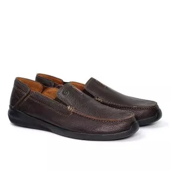Мужские слипоны Clarks, коньячные