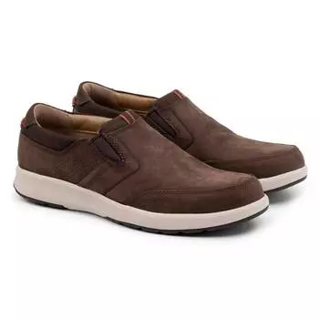 Мужские слипоны Clarks(Un Trail Step 26140383), коричневые