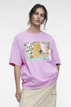 Футболка unisex свободная с принтом Bang Bang Studio