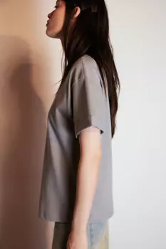 Футболка TLOOSE свободная хлопковая