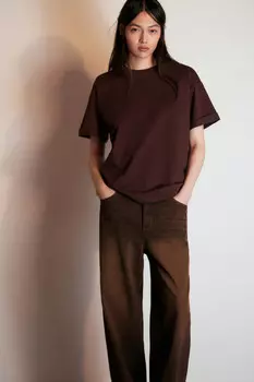 Футболка TLOOSE свободная хлопковая